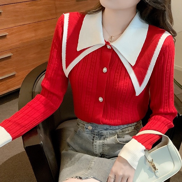 Áo Khoác Cardigan Dệt Kim Thiết Kế Đơn Giản Thời Trang Trẻ Trung