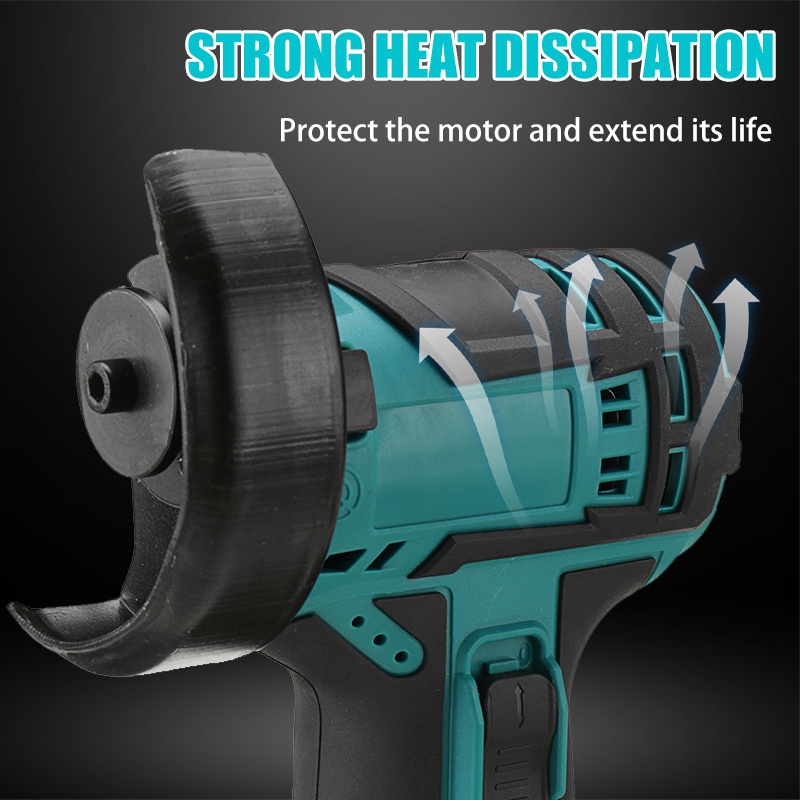 Máy mài góc không chổi than 20000rpm máy đánh bóng không dây mini máy mài cắt kim cương 18vf 2300w