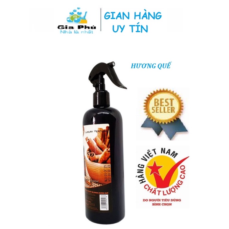 ( THƠM PHÒNG ) Xịt phòng, nhà tắm MRFRESH 500ML phong cách sang trọng, đẳng cấp thượng lựu GIA PHÚ