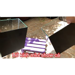 Decal đen dán hồ cá , decal khổ 60x100cm