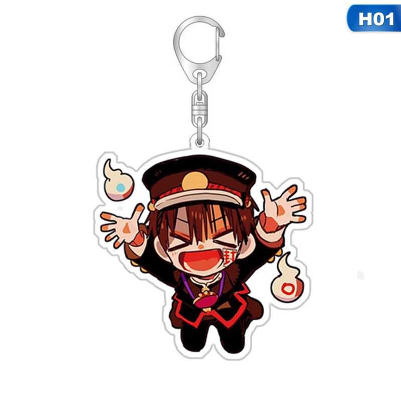 Yuantenggm1 Móc Khóa Hình Nhân Vật Anime Toilet-Bound Hanako-Kun Đáng Yêu