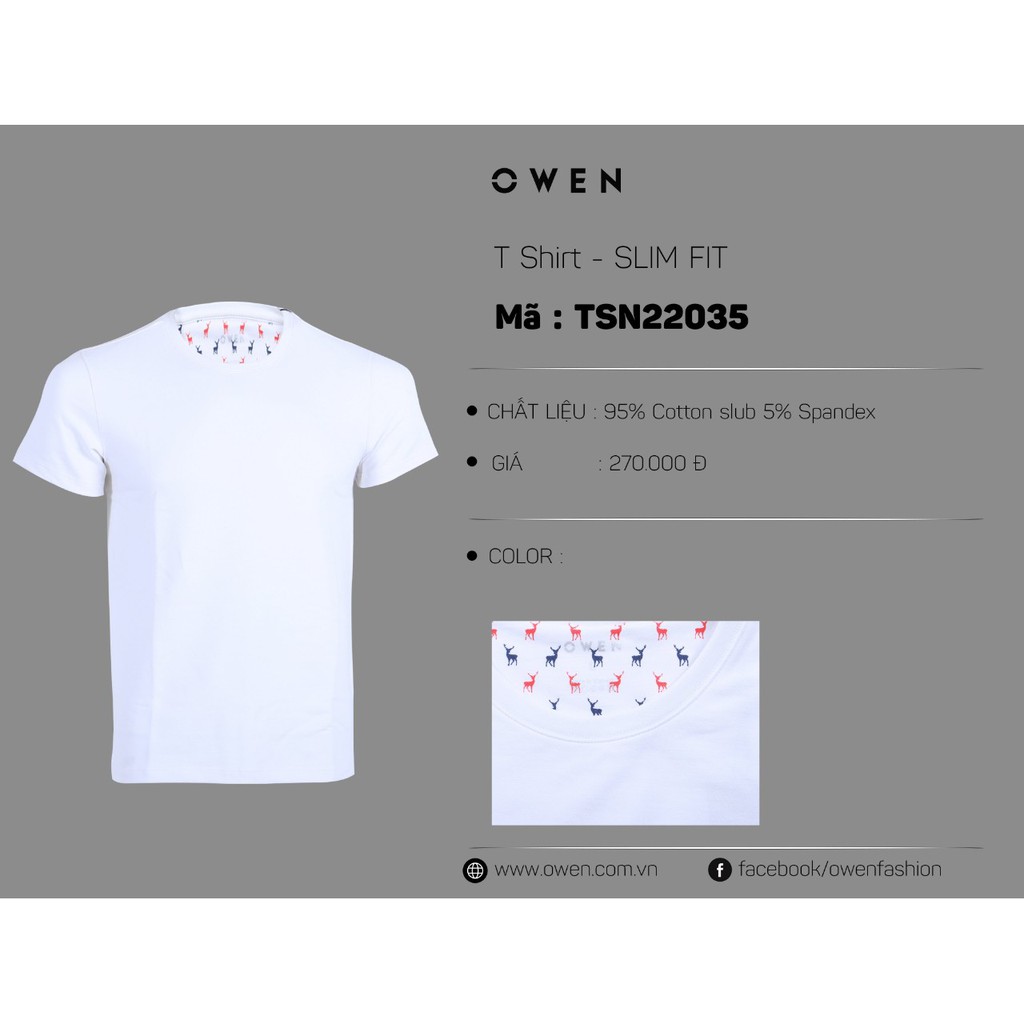 ÁO THUN TSHIRT OWEN