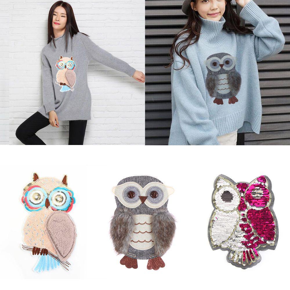 Miếng Vá Ủi Quần Áo Đính Sequin Handmade