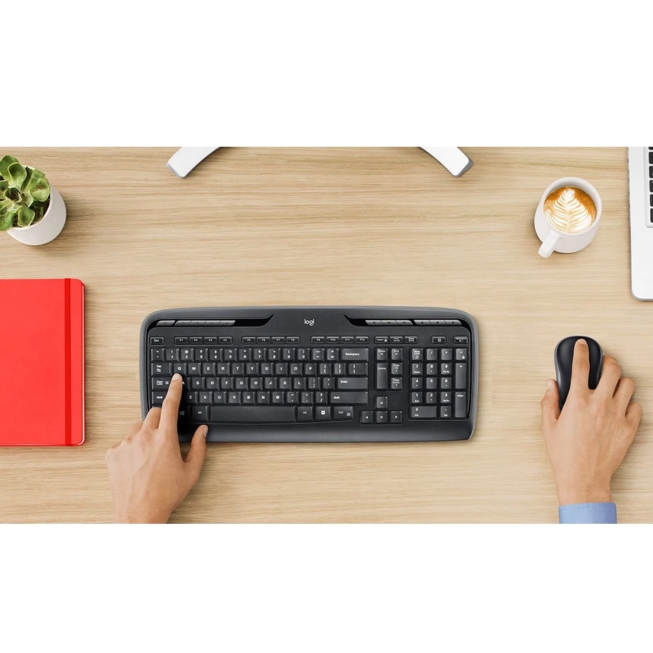 Bộ bàn phím chuột không dây Logitech MK330 wireless