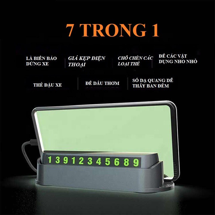(6 trong 1) BẢNG GHI SỐ ĐIỆN THOẠI Ô TÔ KIÊM GIÁ KẸP ĐIỆN THOẠI Ô TÔ, THẺ GHI SỐ ĐIỆN THOẠI TRÊN Ô TÔ