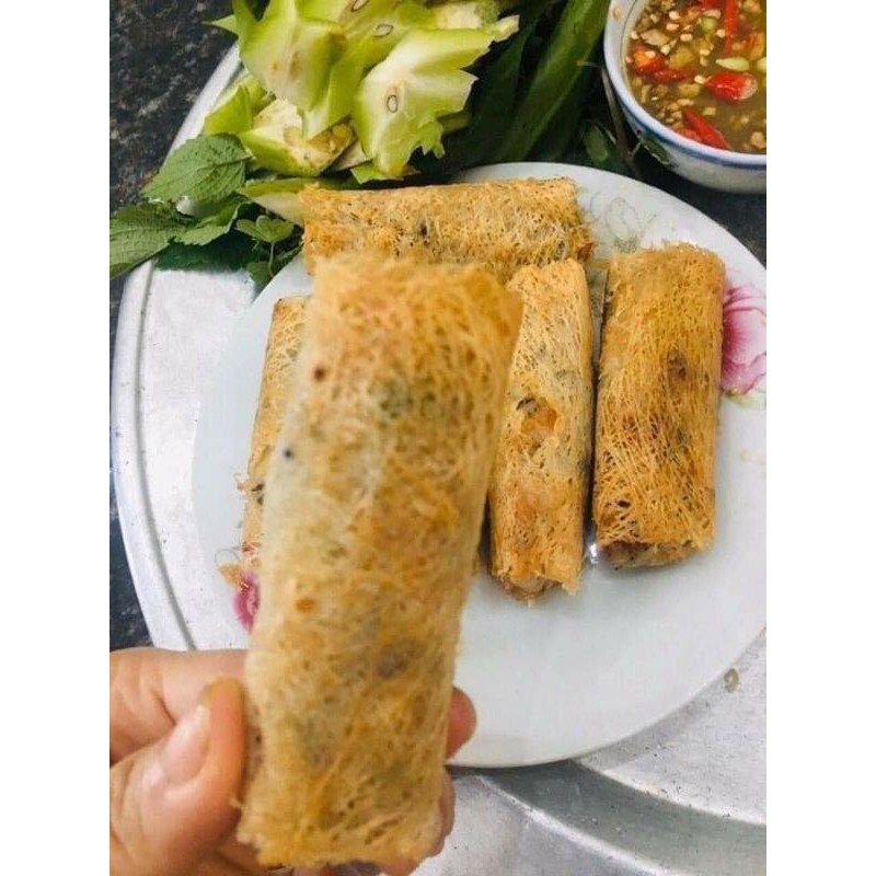 Nem dế hải sản khay 10 cái