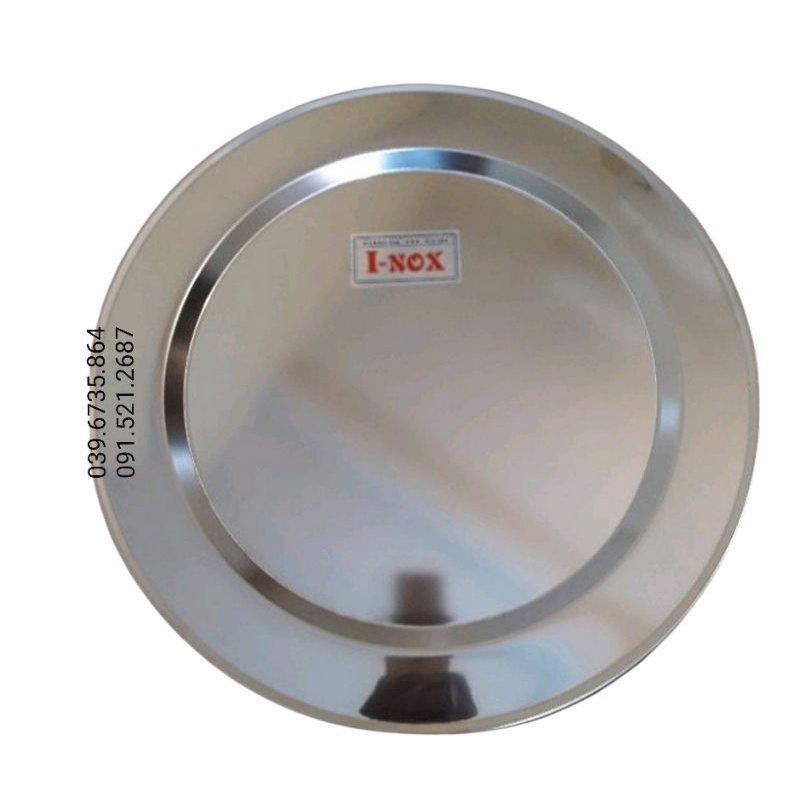 Mâm inox 304 không dỉ rộng 52cm
