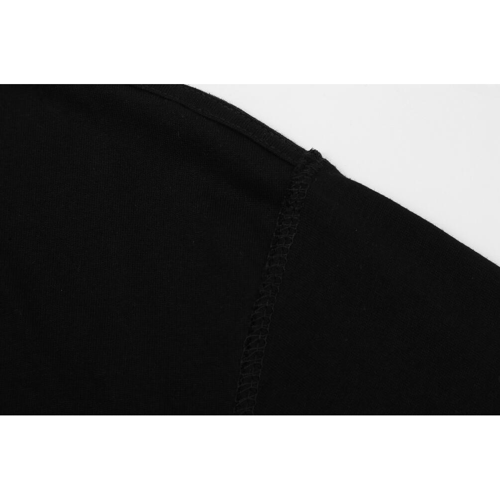 Áo thun cotton ngắn tay in hình phong cách thời trang cho nam nữ