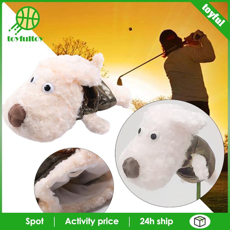 Vỏ Bọc Bảo Vệ Đầu Gậy Đánh Golf Phối Lông Nhung Vui Nhộn