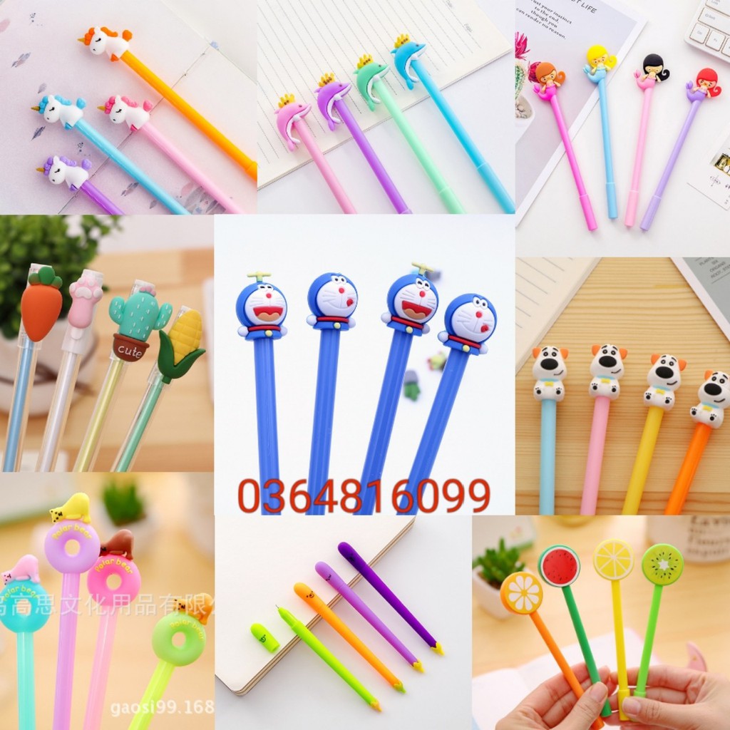 Combo 100 Bút Cute Nhiều Mẫu Giá Sỉ( Đọc Mô Tả)