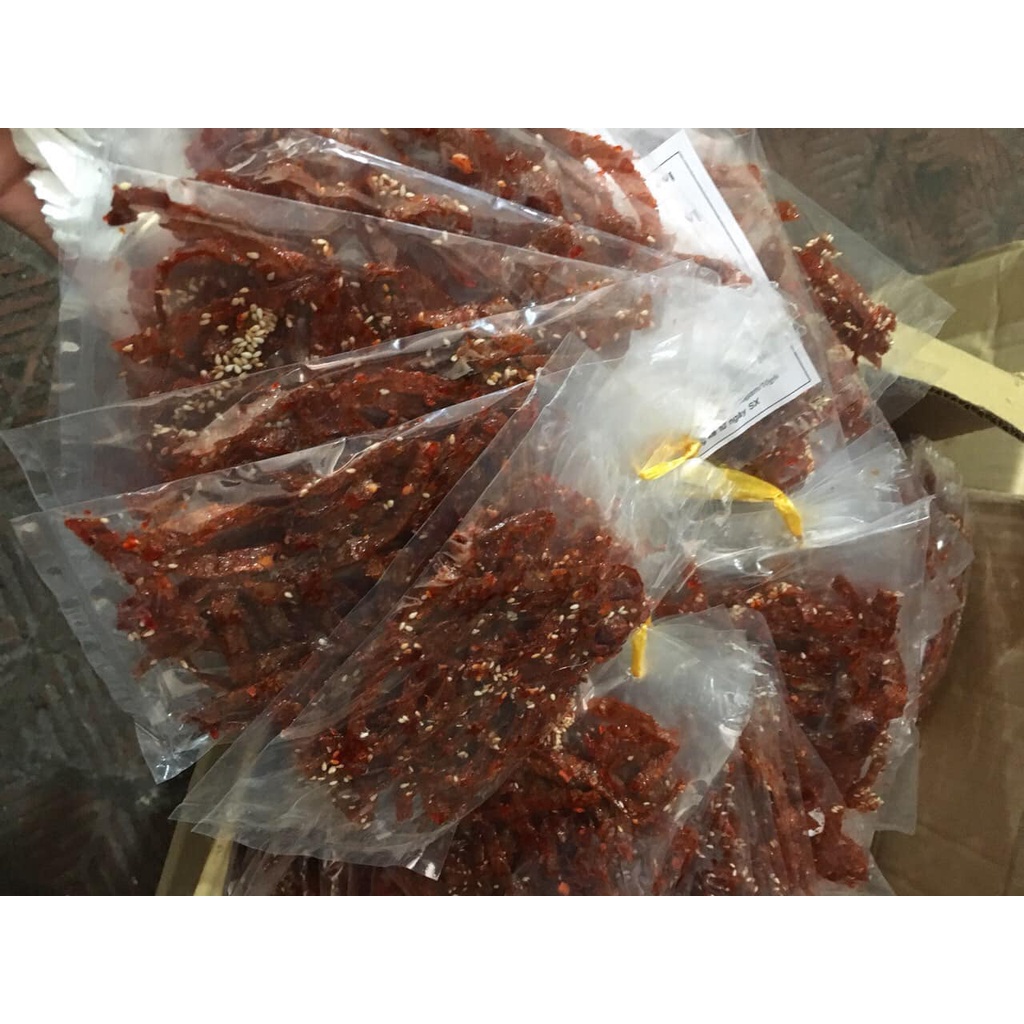 MỰC TẨM GIA VỊ NƯỚNG SATE - MỰC CAY SIÊU NGON
