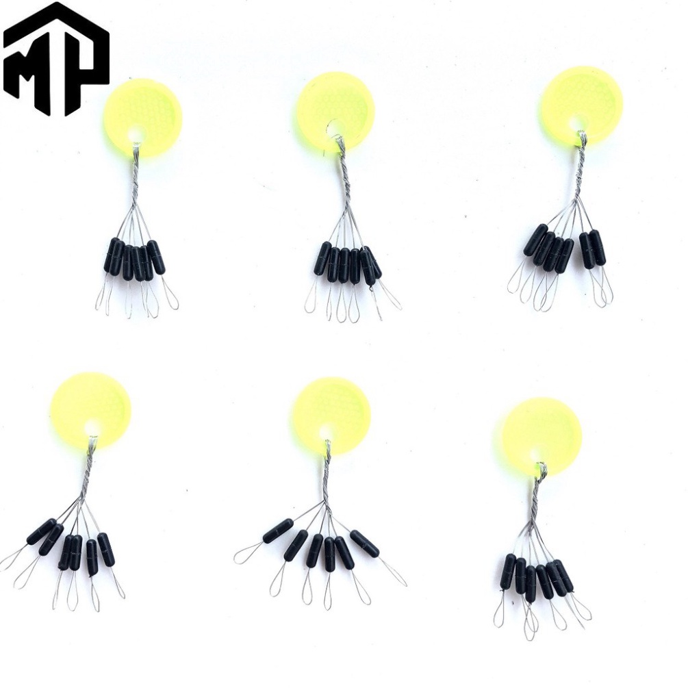 Xả kho rẻ xả kho rẻ Hạt chặn phao câu cá T1999 dành cho câu tay , câu đơn , câu đài 6 hạt chính hãng siêu bền