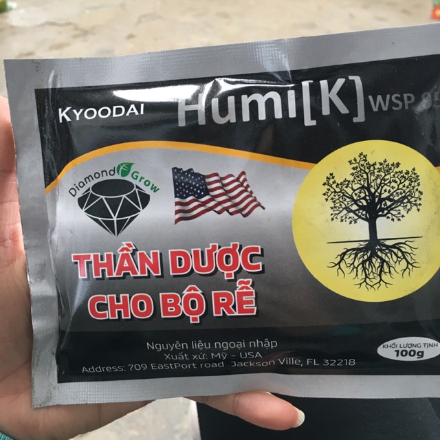 Combo gói ra rễ humic 100gr