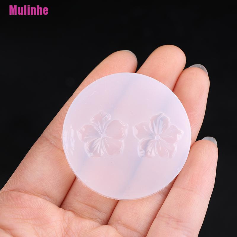 1 Khuôn Làm Kẹp Tóc Hình Hoa Bằng Epoxy Pha Lê DIY
