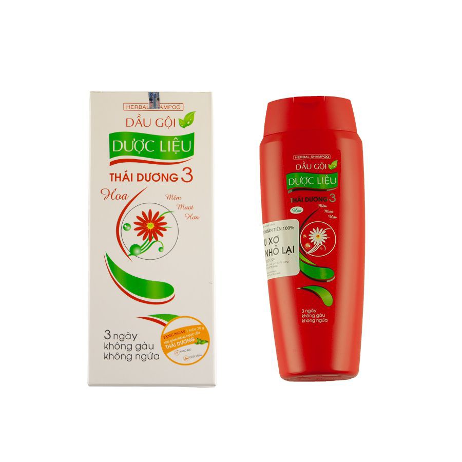 Dầu gội dược liệu Thái Dương 3 Hương nước hoa 200ml