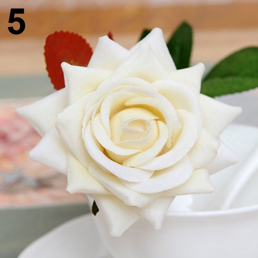 Hoa hồng giả trang trí tiệc sang trọng nhiều màu sắc tùy chọn
