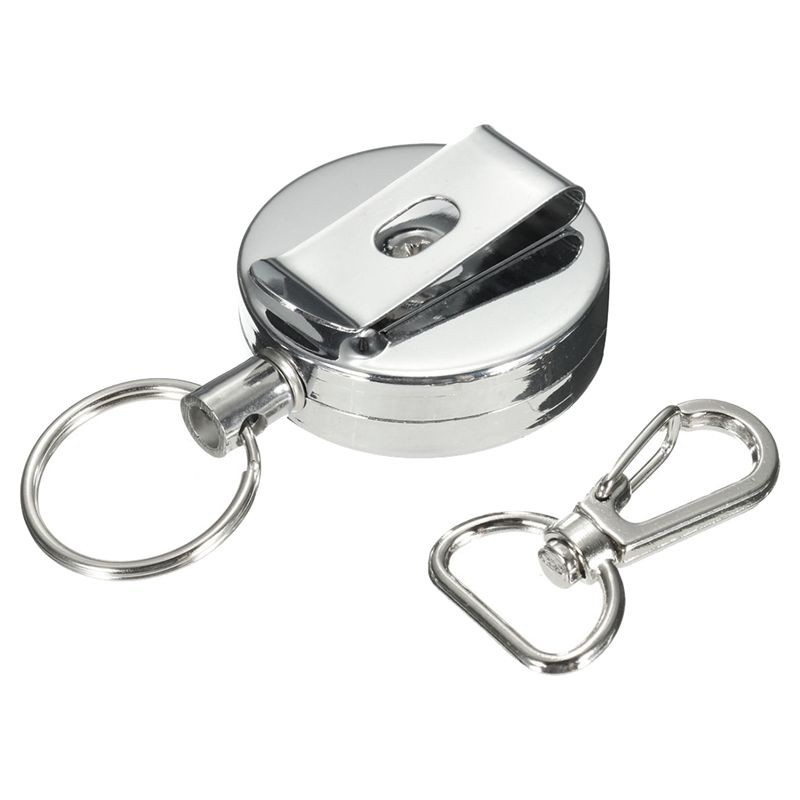 Bộ 3 móc khóa dạng cuộn lại được làm từ thép không gỉ