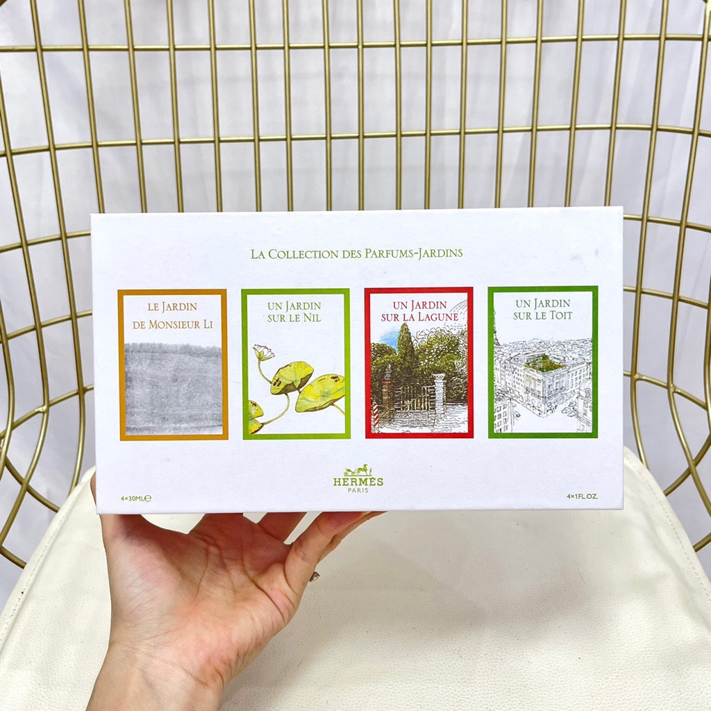 Set 4 Chai Nước Hoa Hermes Cỡ Vừa 30ml