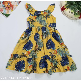 Bộ đũi và váy maxi đi biển cho bé