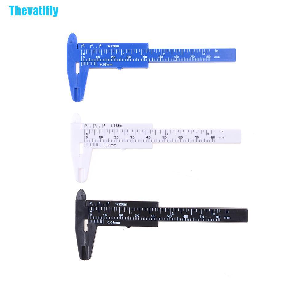 Thước kẹp nhựa mini 80mm