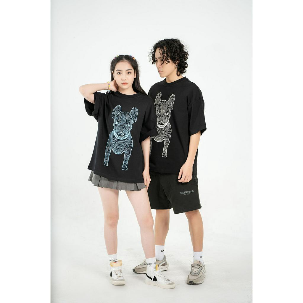 Áo thun Lifework big logo basic TLS streetwear unisex form rộng tay lỡ chất liệu cotton cao cấp