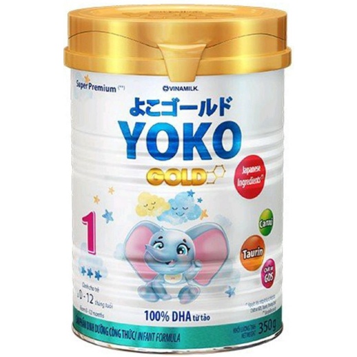SỮA YOKO GOLD 1 VINAMILK 350G COMBO 6 LON