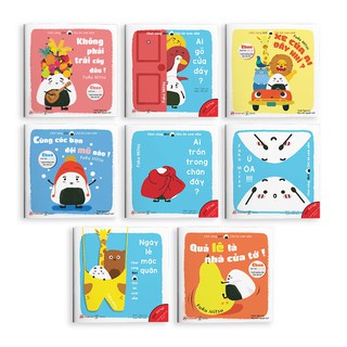 Sách Wabooks - Ehon Chơi cùng Giri Chú bé cơm nắm (Bộ 8 cuốn)