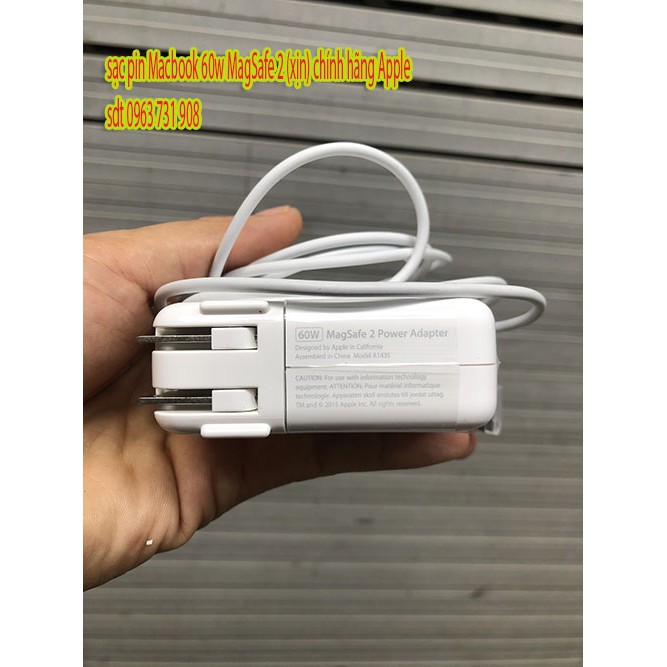 Sạc Macbook 60w MagSafe 2 (xịn) chính hãng Apple