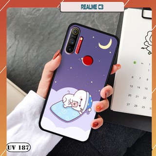 Ốp lưng nhám Realme C3 in hình