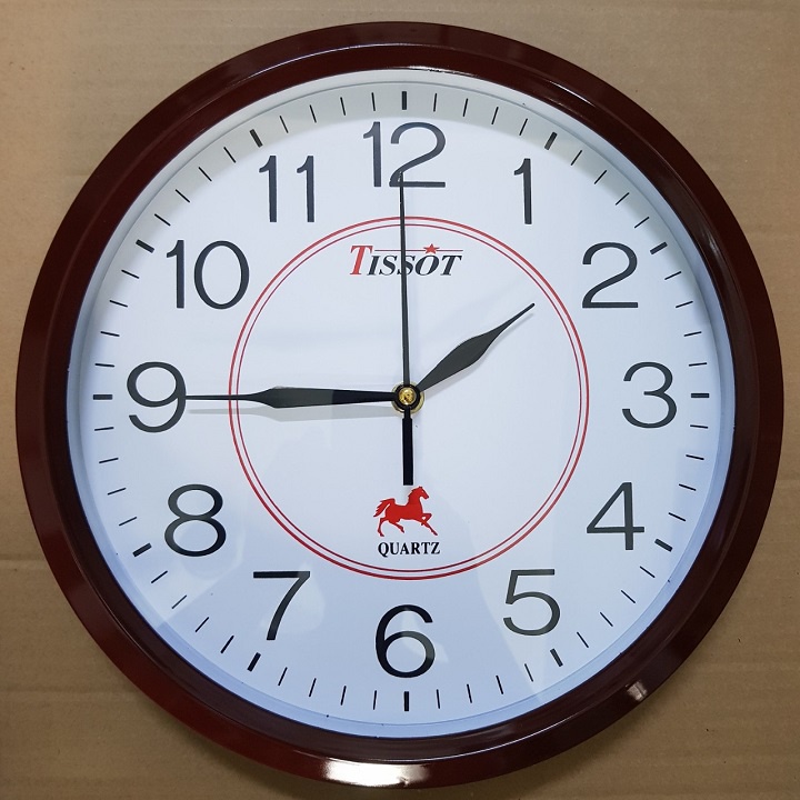 Đồng Hồ Treo Tường Kim Trôi 30cm Tissot