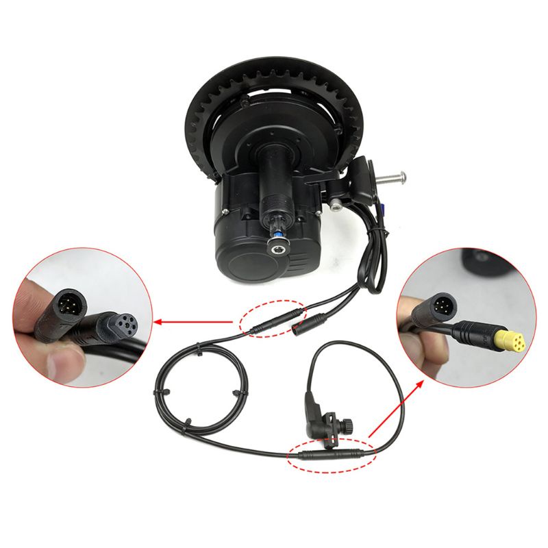 Dây Cáp Nối Dài 6 Lõi Đo Tốc Độ Động Cơ Xe Đạp Điện