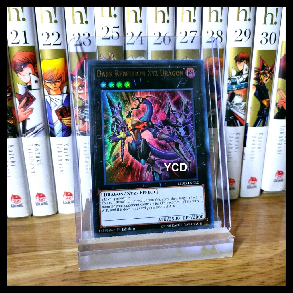 Thẻ bài Yugioh chính hãng Dark Rebellion Xyz Dragon - Ultra Rare