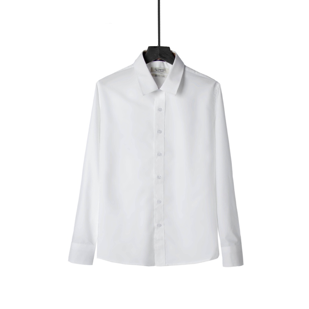Áo sơ mi trơn nam bbr phối cổ 8 màu chất cotton đẹp [free shop]