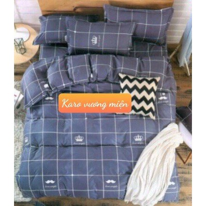 (siêu rẻ Sài gòn) Bộ drap ga gối poly 1m2
