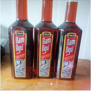 Combo 3 chai Nước Mắm Nam Ngư Chinsu fooos Cá Cơm chai 750lm