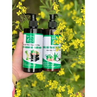 Combo dầu gội bồ kết