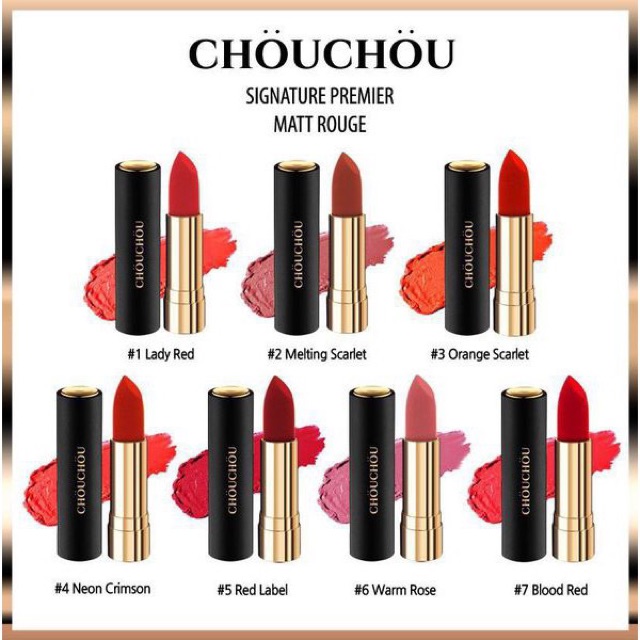 Son thỏi Chou Chou - Son Bấm
