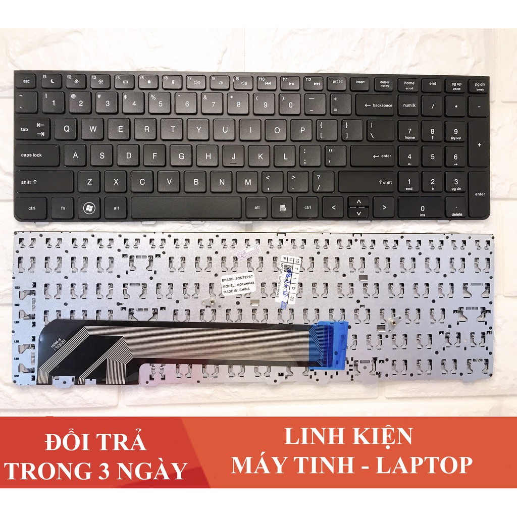 [Mã ELFLASH5 giảm 20K đơn 50K] Bàn phím Laptop HP ProBook 4530 , 4530S , 4535S CÓ KHUNG Nhập Khẩu
