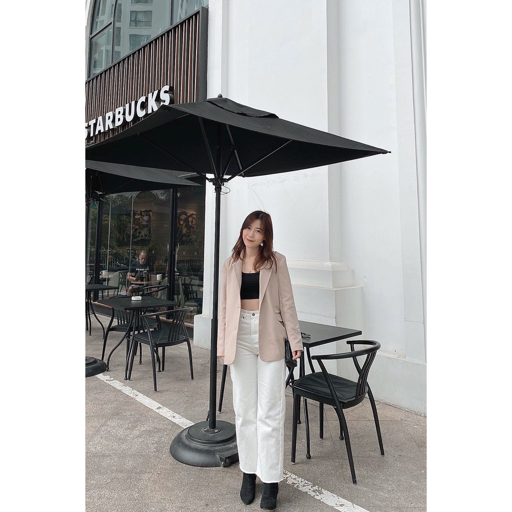 [Mã WASTMINI giảm 10% tối đa 30K đơn 150K] Áo blazer kaki BLAZER TAN | BigBuy360 - bigbuy360.vn