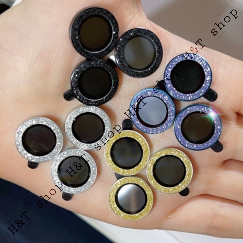 Kính cường lực camera nhũ kim tuyến iphone 13PRO / 13PROMAX / 12PRO / 12PROMAX / 11PRO / 11PROMAX