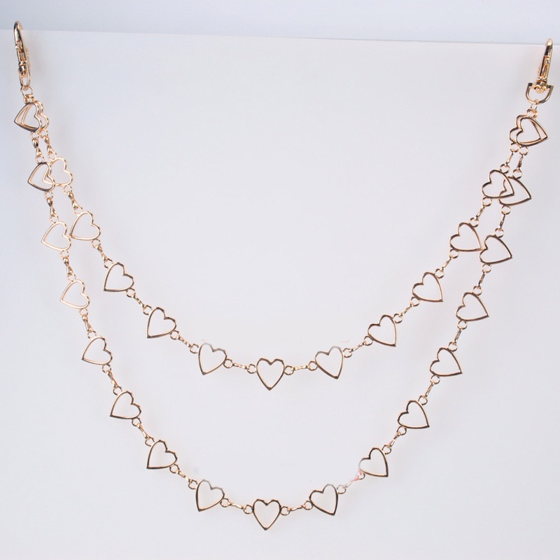 Youyo Ví Dây Xích Màu Vàng / Bạc Phong Cách Hip Hop Rock Cho Nam Và Nữ