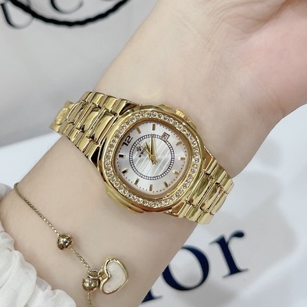 Đồng hồ nữ chính hãng nhập hàn,bảo hanh 12 tháng