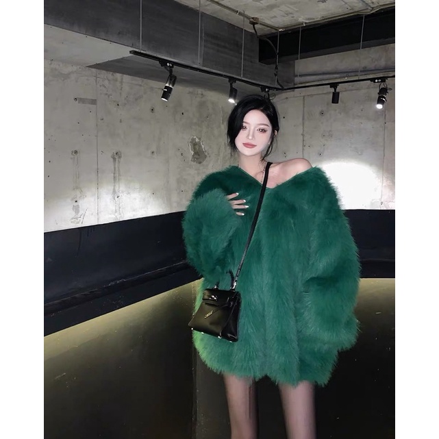 [𝐅𝐑𝐄𝐄𝐒𝐇𝐈𝐏] Áo lông nữ dài tay hàng Quảng Châu cao cấp đầu mùa đông phong cách sang trọng khí chất ngọt ngào