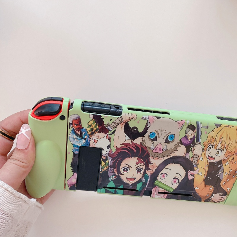 Vỏ Tpu Mềm Họa Tiết Hoạt Hình Cho Tay Cầm Chơi Game Nintendo Switch