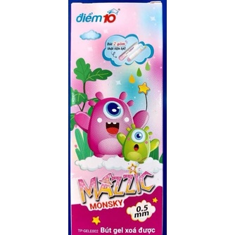 1 chiec bút gel xóa được MAZZIC tím THIÊN LONG
