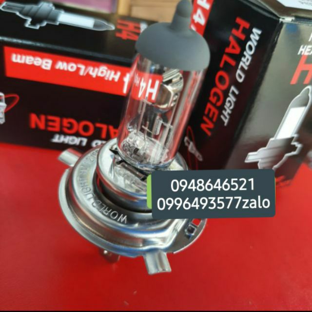 Bóng đèn Halogen ô tô, xe máy H4 12v 60/55w chính hãng