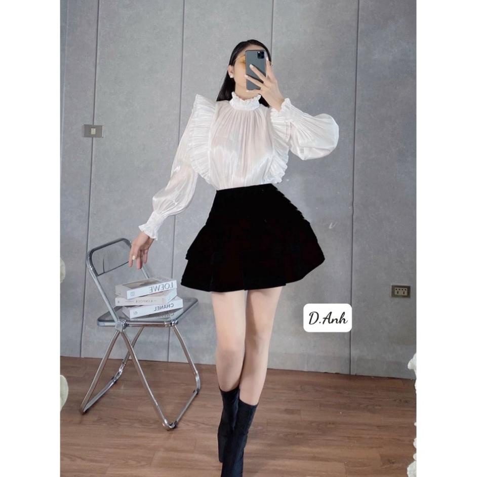 [ 𝐅𝐑𝐄𝐄 𝐒𝐇𝐈𝐏 ] Áo bèo tơ ánh dễ thương đang yêu