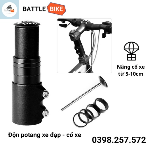 NÂNG CỔ XE ĐẠP - POTANG XE ĐẠP TỪ 5-10 CM