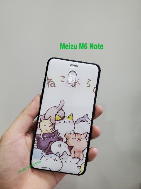 Ốp lưng Meizu M6 Note FREESHIP Từ 50k dẻo TPU in 3D cao cấp