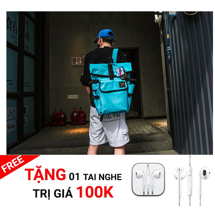 Balo thời trang hàn quốc cá tính HQ-10 Đi học , Đi du lịch ( Đựng được laptop và rất nhiều đồ ) Hot 2018